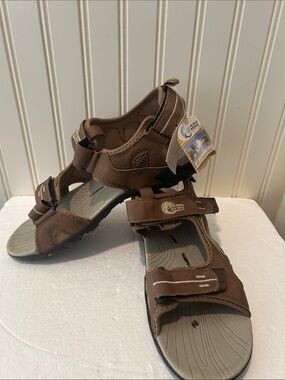 Island Surf Outdoor Water Resistant Iseon Fabric Sport Sandals men’s size 12